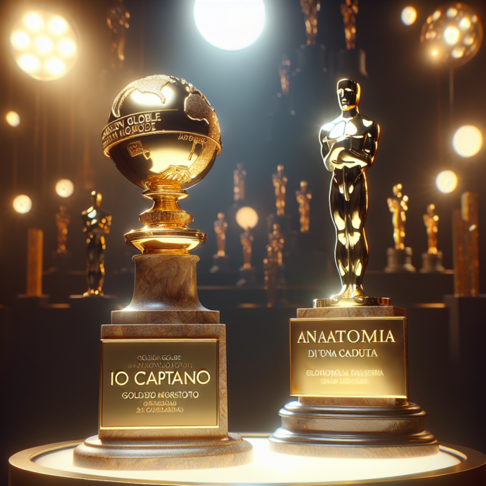 Golden Globe, 'Io capitano' superato da 'Anatomia di una caduta'