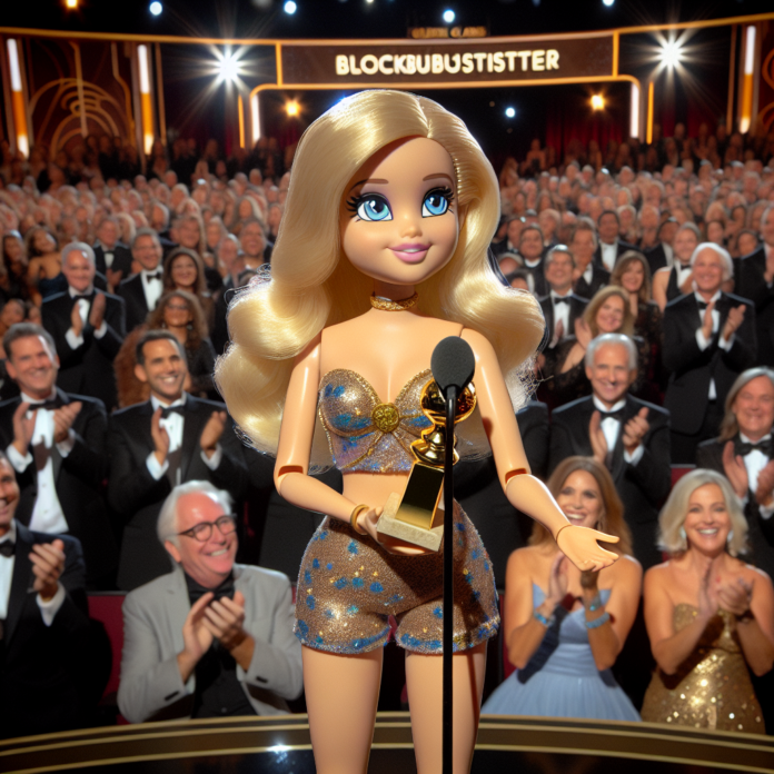 Il primo premio blockbuster ai Golden Globe va a 'Barbie'