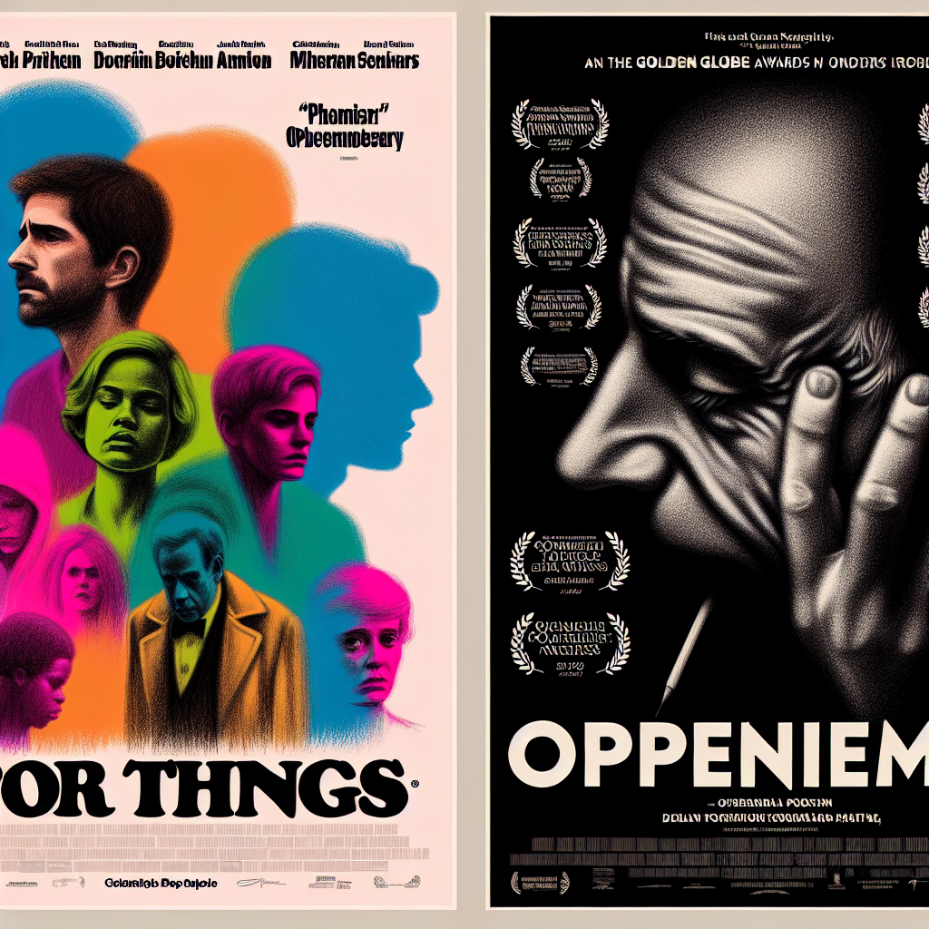 I migliori film ai Golden Globe: 'Poor things' e 'Oppenheimer'