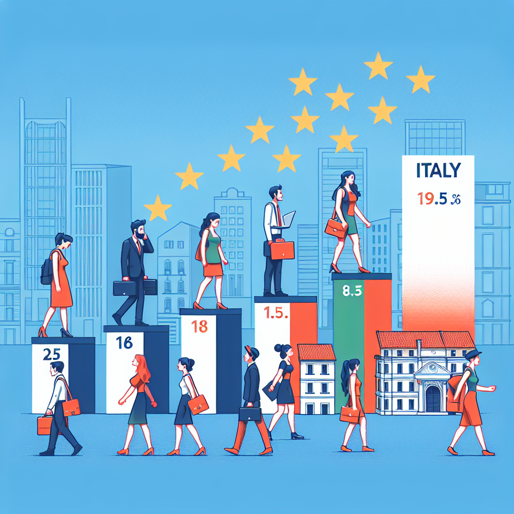 L'Italia è ultima in Ue per il tasso di occupazione Eurostat, divario con donne a 19,5 punti, doppio di media Ue