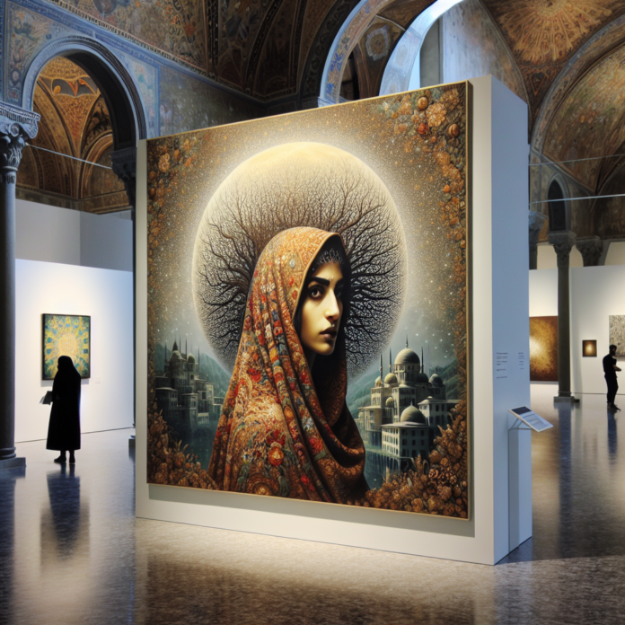 Masoudeh Mirial a Torino: Immergiti nell'arte della talentuosa artista iraniana con una mostra imperdibile