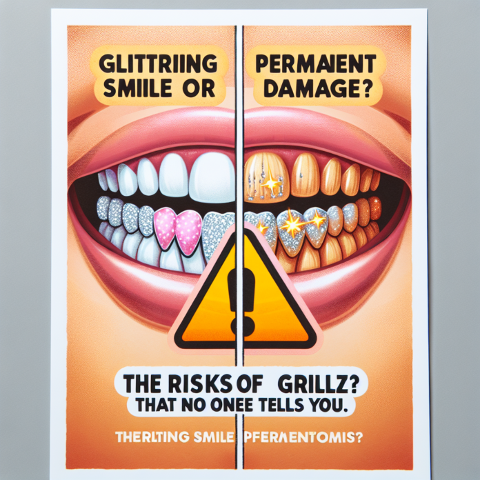 Sorriso scintillante o danni permanenti? I rischi dei grillz che nessuno ti dice.